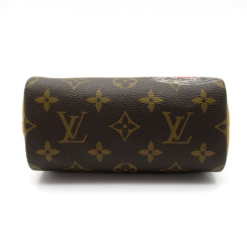 Louis Vuitton Monogram Nano Speedy Vivienne Handbag Brown — view 6