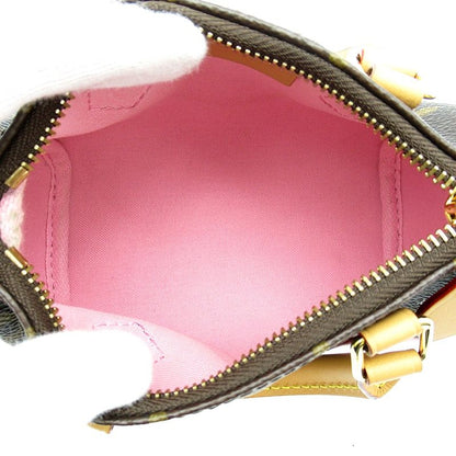Louis Vuitton Monogram Nano Speedy Vivienne Handbag Brown — view 7