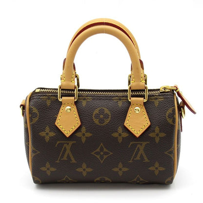 Louis Vuitton Monogram Nano Speedy Vivienne Handbag Brown — view 4