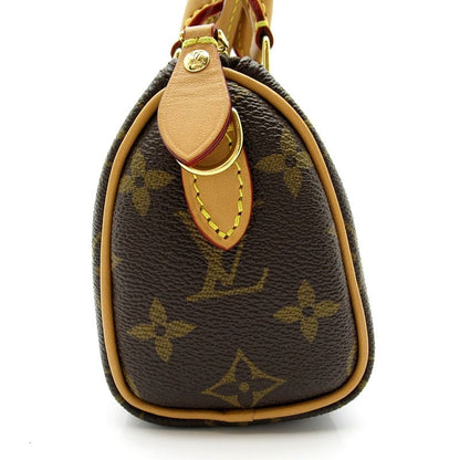 Louis Vuitton Monogram Nano Speedy Vivienne Handbag Brown — view 5