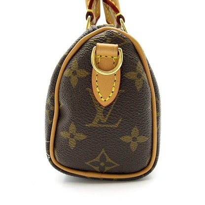 Louis Vuitton Monogram Nano Speedy Vivienne Handbag Brown — view 3