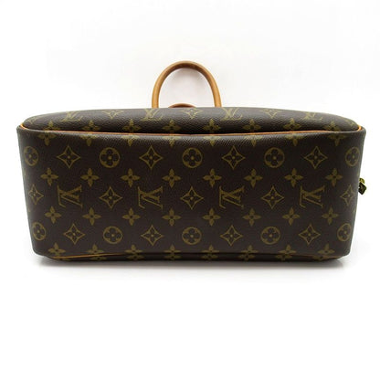 Louis Vuitton Deauville Monogram Handbag Brown — view 6