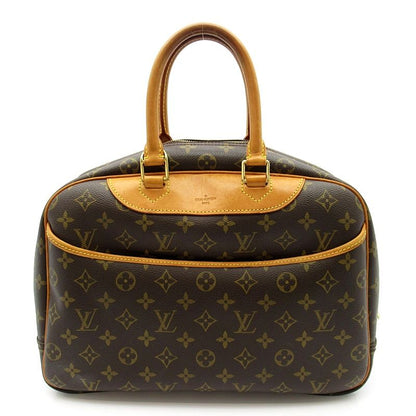 Louis Vuitton Deauville Monogram Handbag Brown