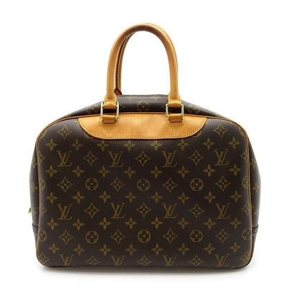 Louis Vuitton Deauville Monogram Handbag Brown — view 4