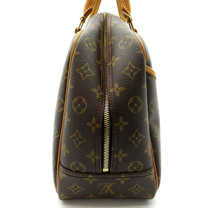 Louis Vuitton Deauville Monogram Handbag Brown — view 5