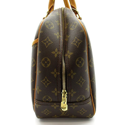 Louis Vuitton Deauville Monogram Handbag Brown — view 3