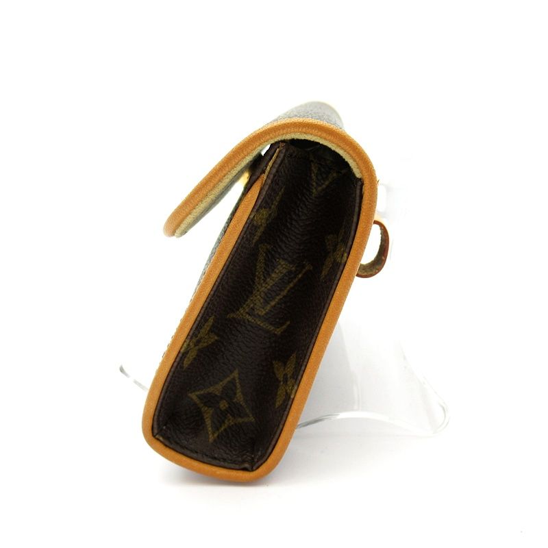 Louis Vuitton Pochette Florentine Monogram Shoulder Bag Brown — view 2