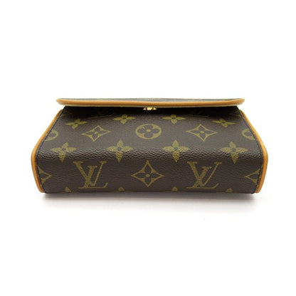 Louis Vuitton Pochette Florentine Monogram Shoulder Bag Brown — view 5