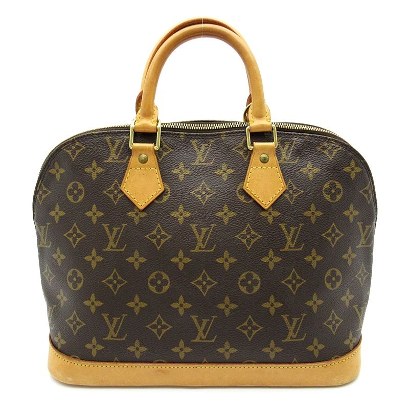 Louis Vuitton Alma Monogram Handbag Brown — view 4