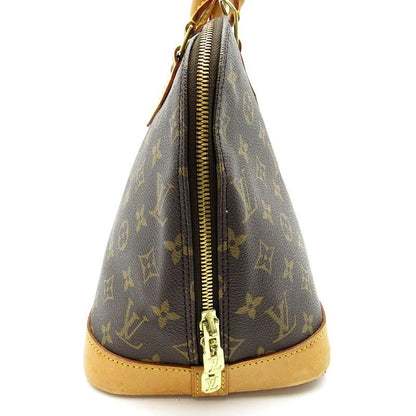 Louis Vuitton Alma Monogram Handbag Brown — view 5