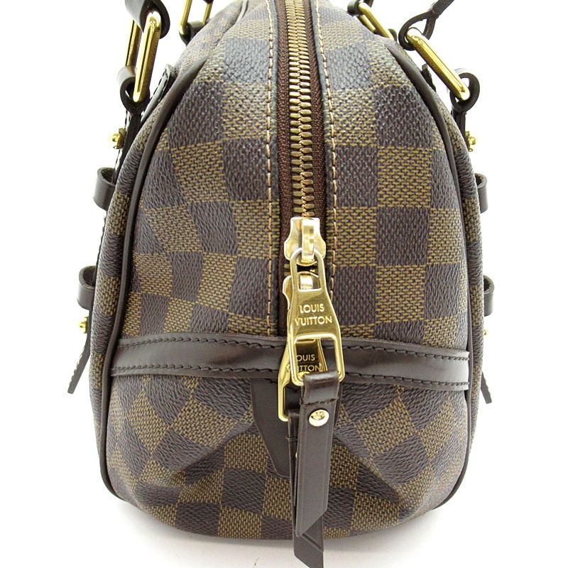 Louis Vuitton Rivington PM Damier Shoulder Bag Brown — view 5