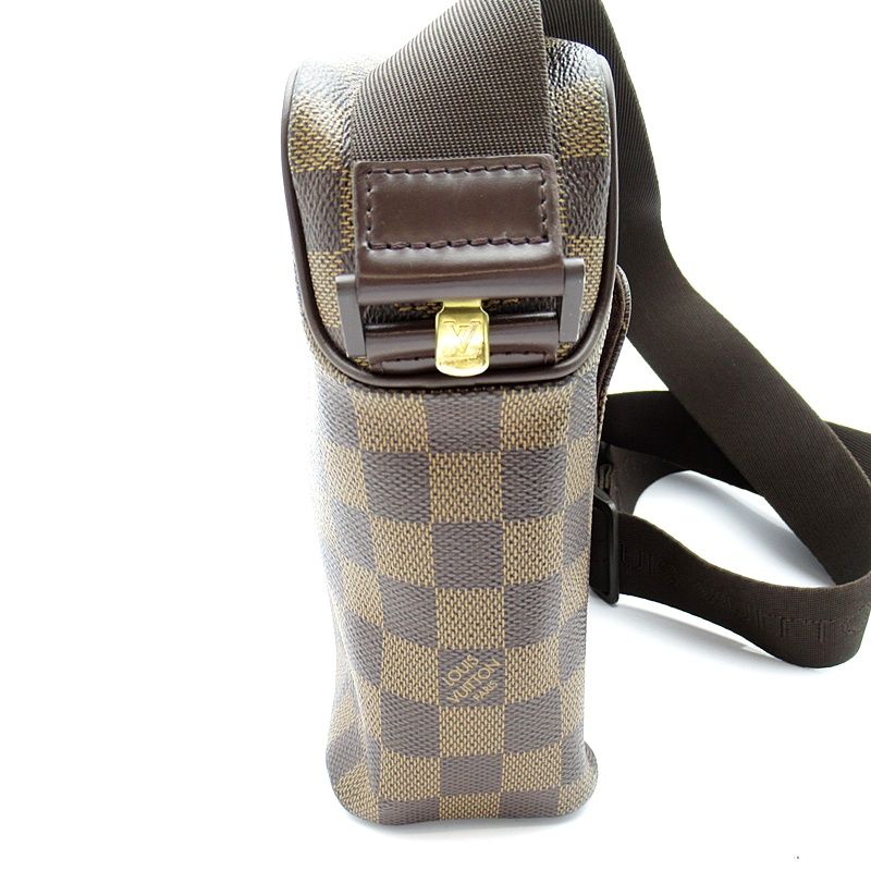 Louis Vuitton Olaf PM Damier Shoulder Bag Brown — view 5