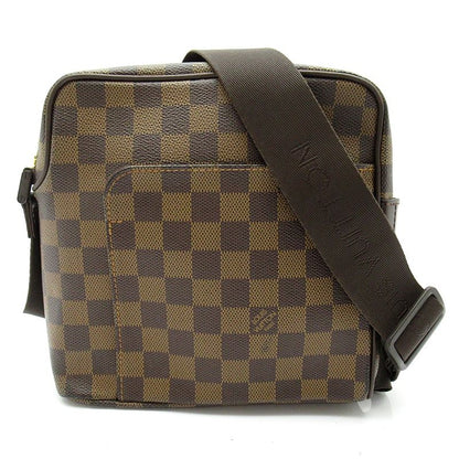 Louis Vuitton Olaf PM Damier Shoulder Bag Brown