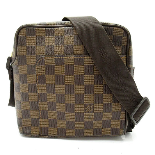 Louis Vuitton Olaf PM Damier Shoulder Bag Brown