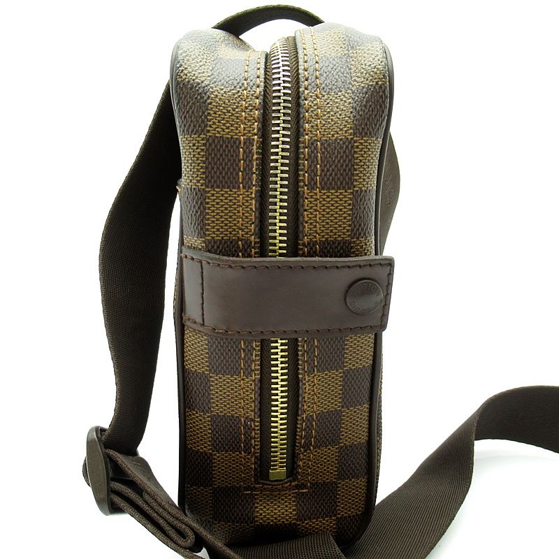 Louis Vuitton Olaf PM Damier Shoulder Bag Brown — view 3