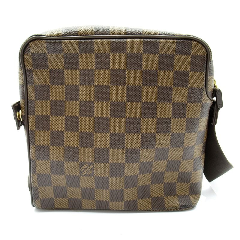 Louis Vuitton Olaf PM Damier Shoulder Bag Brown — view 4