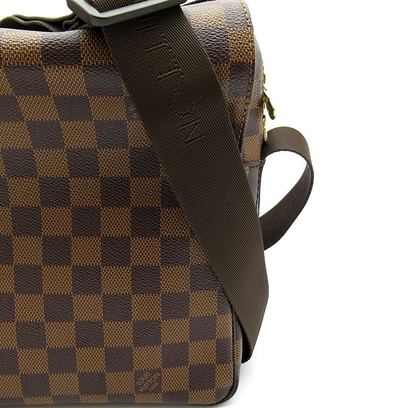 Louis Vuitton Naviglio Damier Shoulder Bag Brown — view 2