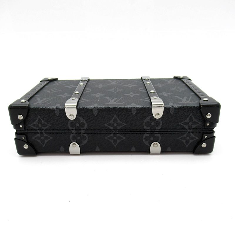 Louis Vuitton Neo Wallet Trunk Monogram Eclipse Shoulder Bag Black — view 5