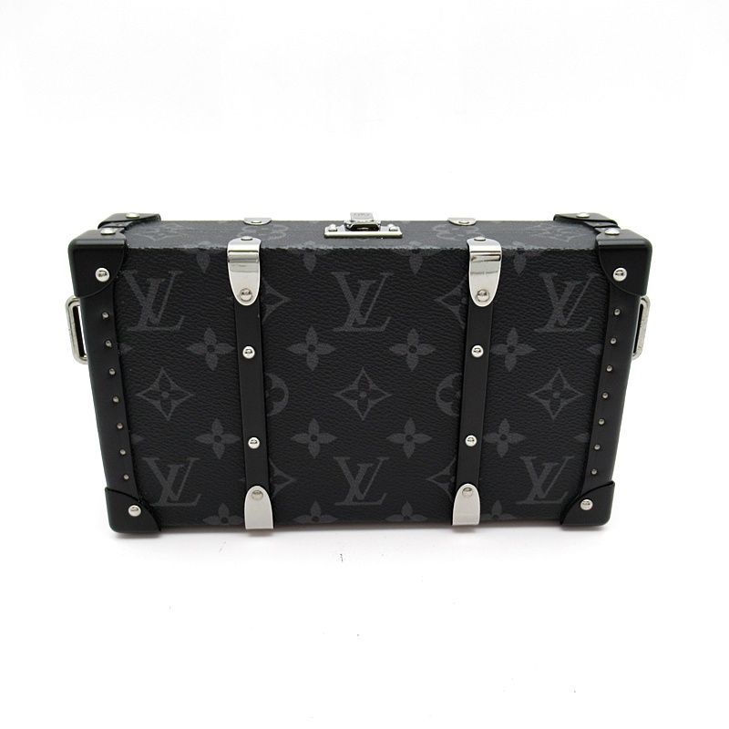 Louis Vuitton Neo Wallet Trunk Monogram Eclipse Shoulder Bag Black — view 3
