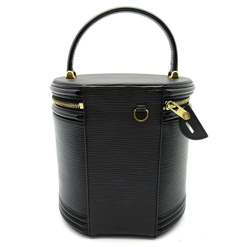 Louis Vuitton Cannes Epi Handbag Noir — view 4