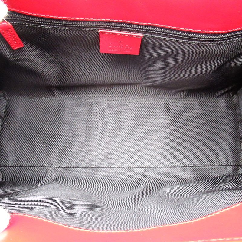 Gucci Jackie Shoulder Bag GG Canvas Leather Brown — view 7