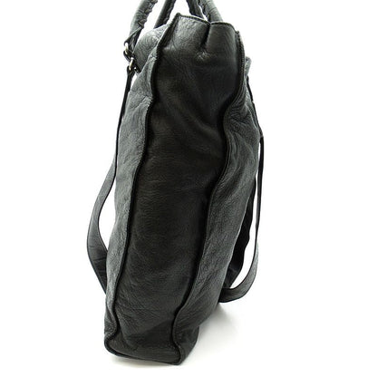 Balenciaga 2-Way Tote Bag Leather Black — view 5