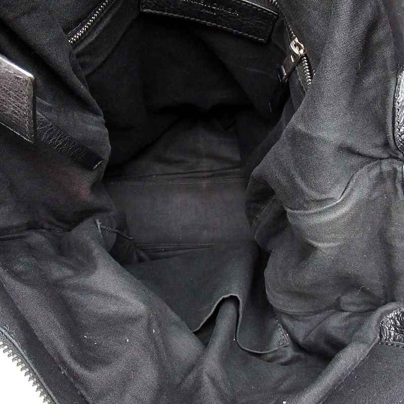Balenciaga 2-Way Tote Bag Leather Black — view 7