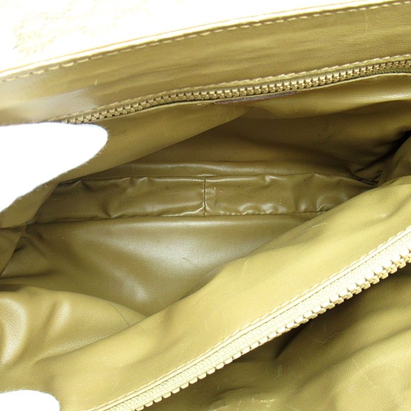 Celine Macadam Handbag Leather Brown — view 7