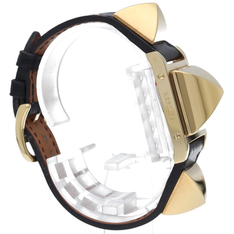 Hermes Medor Watch Leather White — view 4