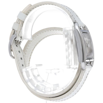 Hermes Cape Cod Double Tour Watch SS Leather Silver — view 4