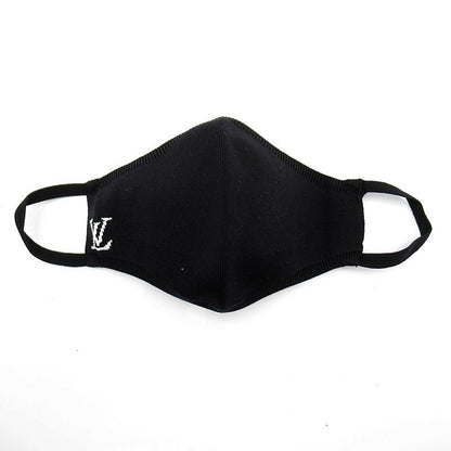 Louis Vuitton LV Initial Mask Maille Nylon Black Shoulder Bag — view 2