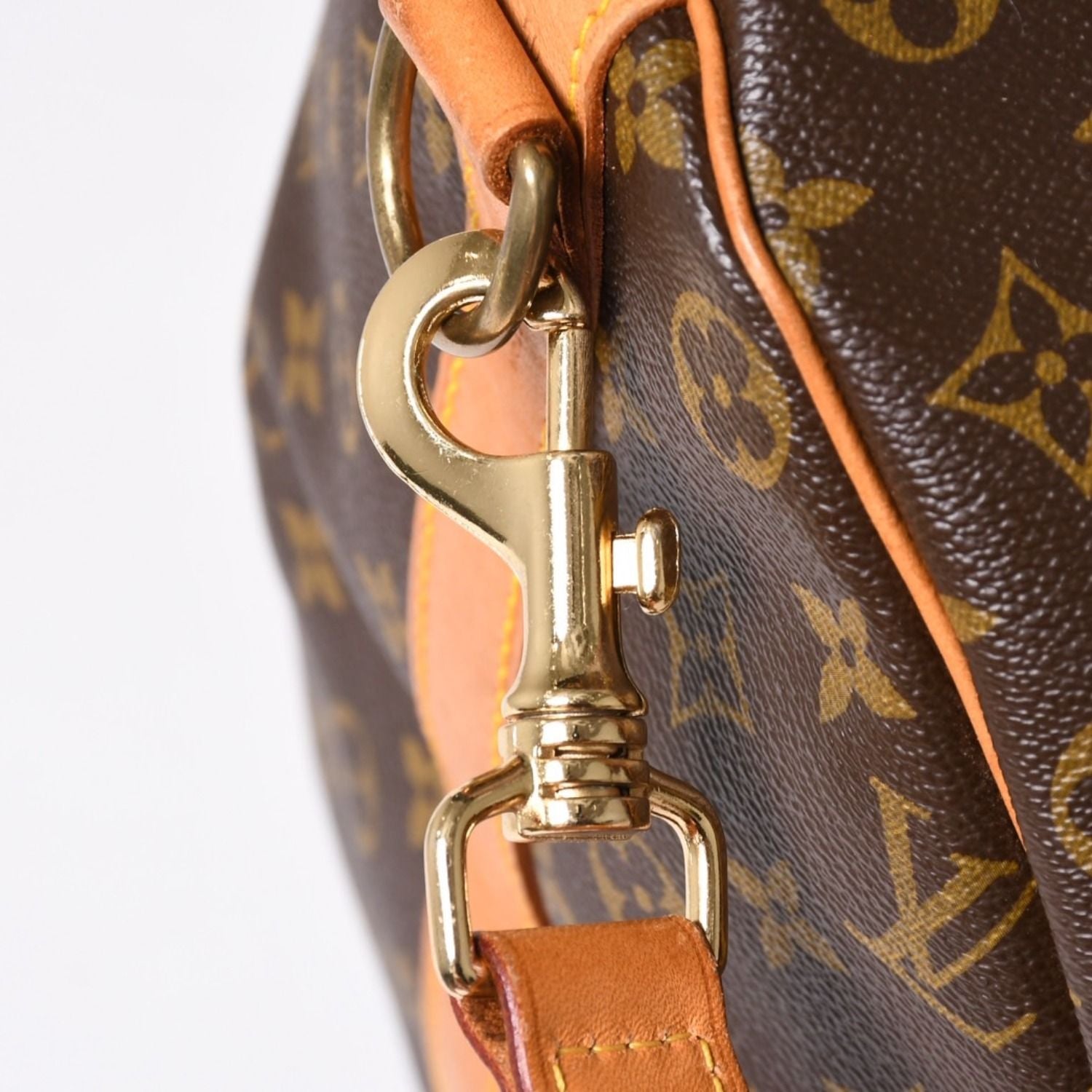 Louis Vuitton Monogram Keepall Bandouliere 50 Brown Boston Bag — view 6