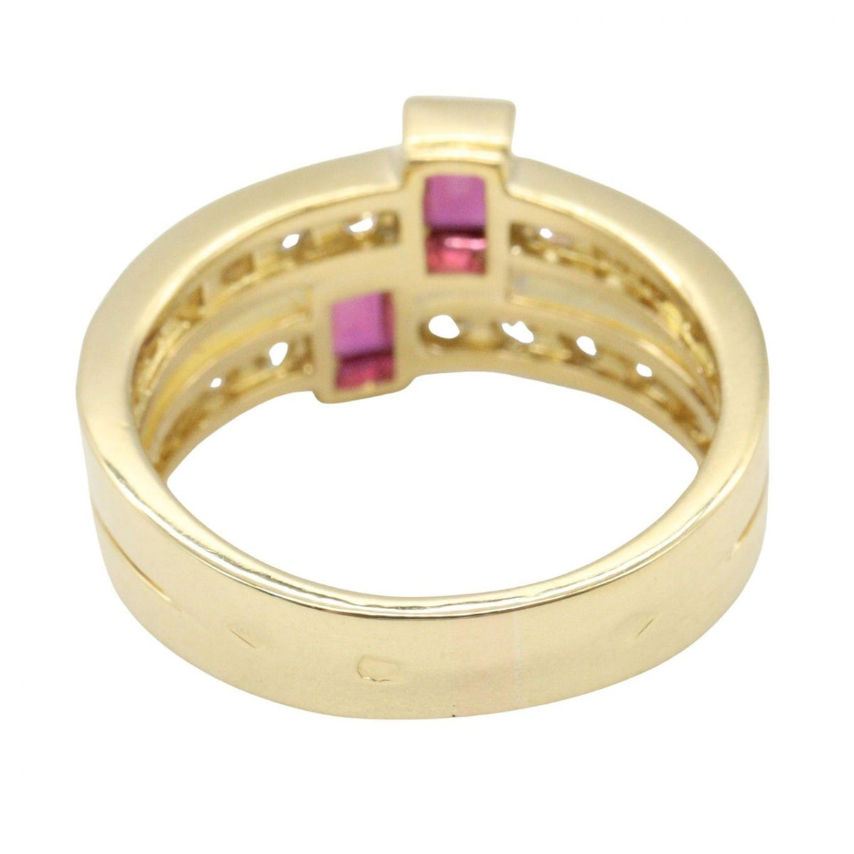 Van Cleef & Arpels Ring Ruby Diamond 18K — view 3