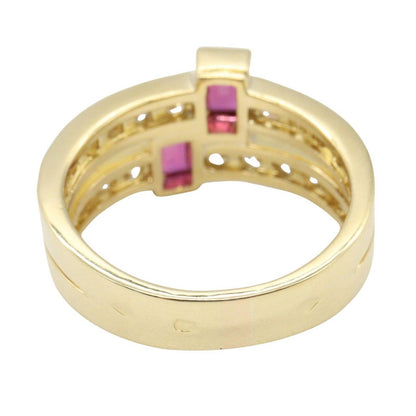 Van Cleef & Arpels Ring Ruby Diamond 18K — view 3