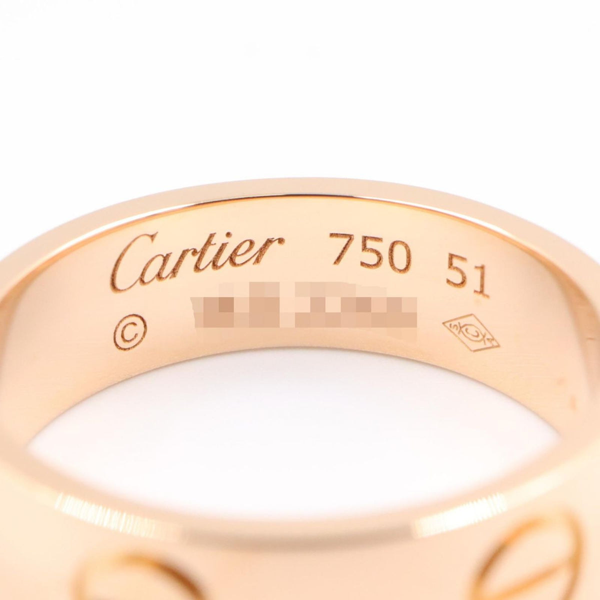 Cartier Ring Love Pink — view 3