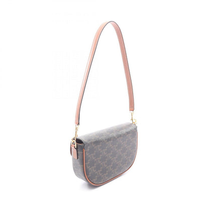 Celine Shoulder Bag Folco Triomphe Leather — view 2