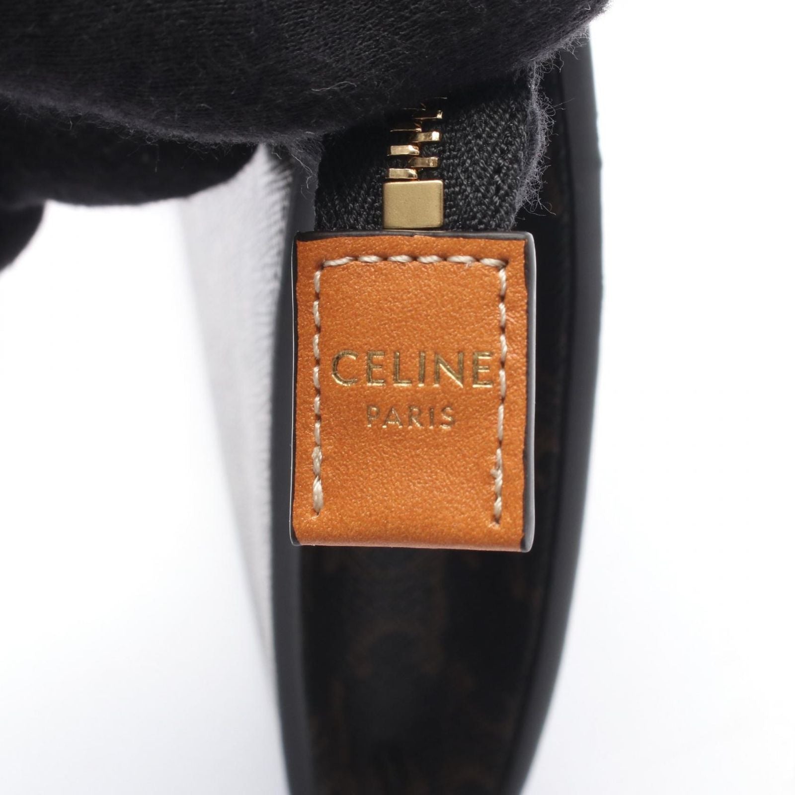 Celine Shoulder Bag Small Notebook Triomphe Leather — view 4