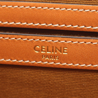 Celine Tote Bag Small Square Cabas Triomphe Leather 2-Way Shoulder — view 4