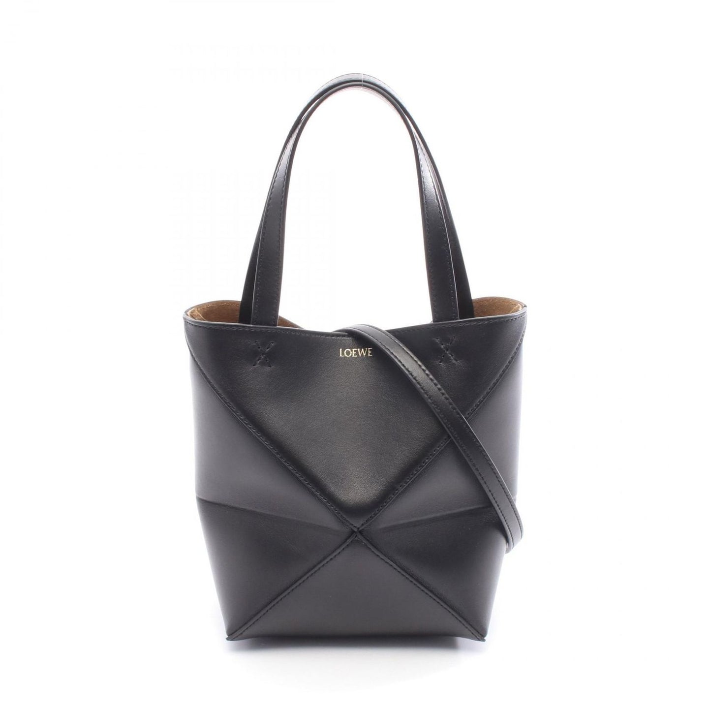 Loewe Handbag Puzzle Fold Mini Leather Tote