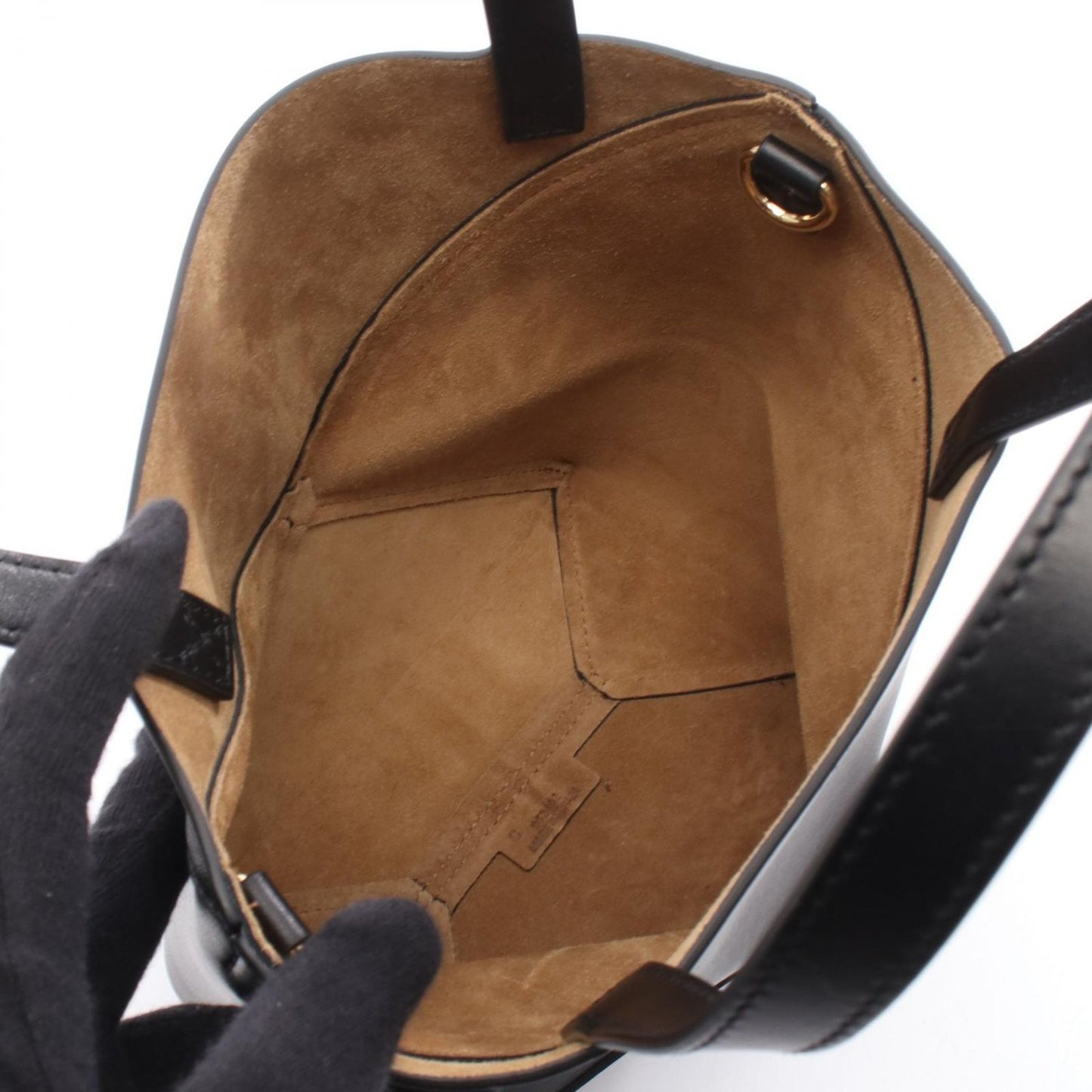 Loewe Handbag Puzzle Fold Mini Leather Tote — view 3