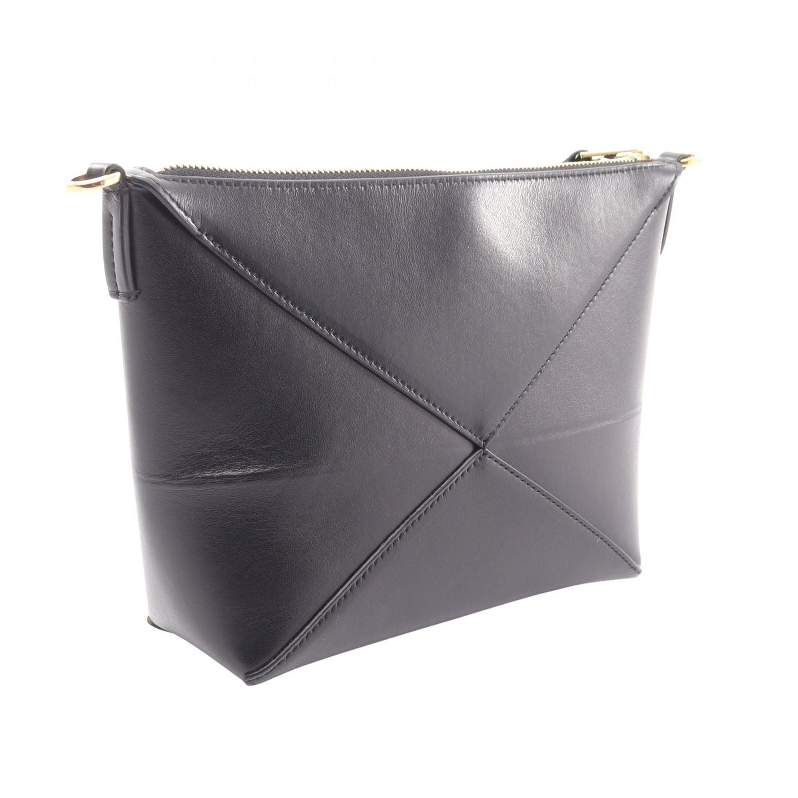 Loewe Clutch Puzzle Fold Pouch Leather Shoulder Bag — view 2