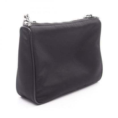 Prada Shoulder Bag Nylon Saffiano Leather — view 2