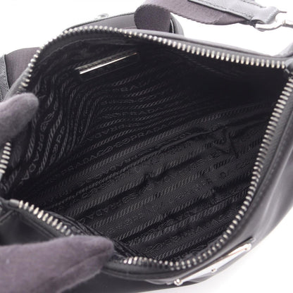 Prada Shoulder Bag Nylon Saffiano Leather — view 3