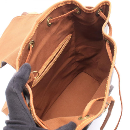 Louis Vuitton Backpack Montsouris MM Monogram Leather — view 3