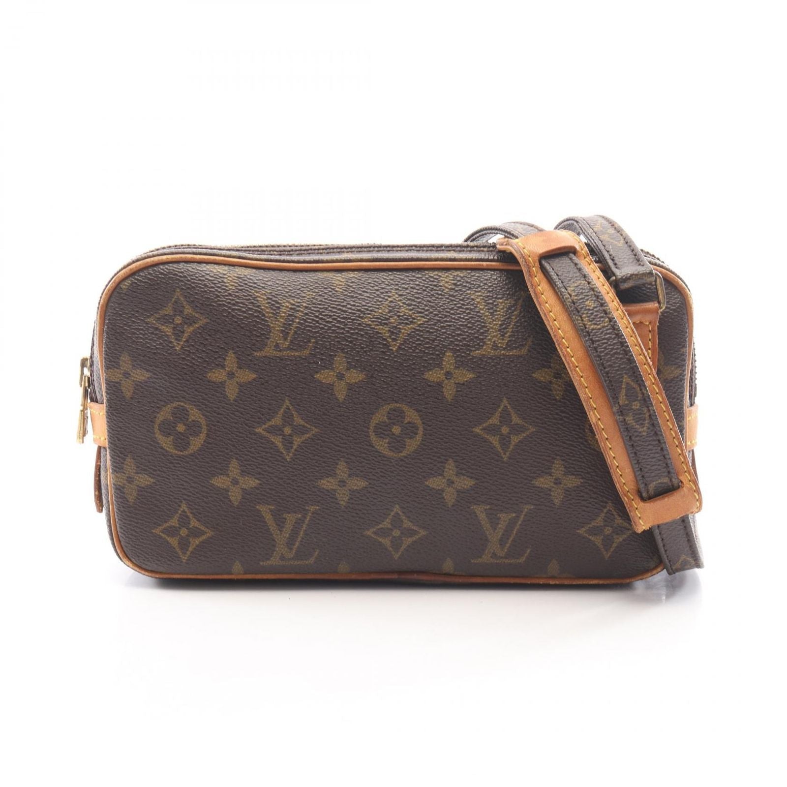 Louis Vuitton Shoulder Bag Marly Bandouliere Monogram Leather Pochette