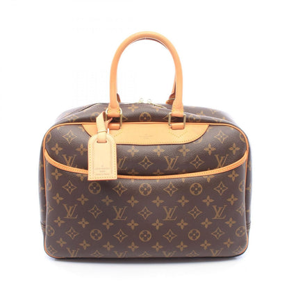 Louis Vuitton Handbag Deauville Bowling Vanity Monogram Leather
