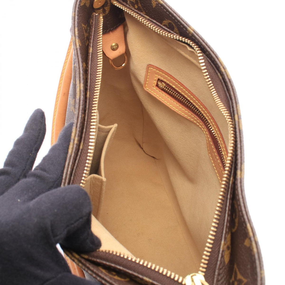 Louis Vuitton Shoulder Bag Looping GM Monogram Leather — view 3