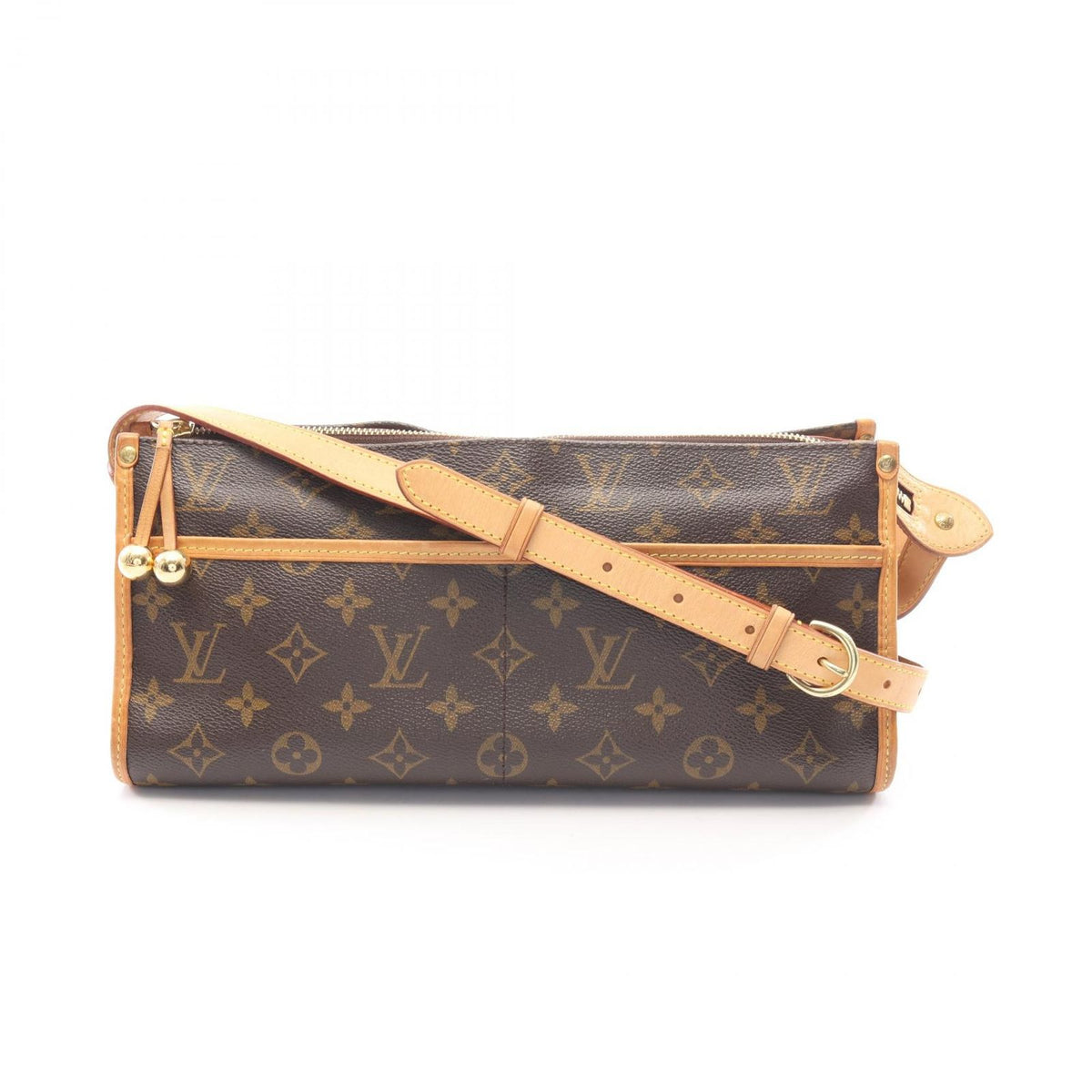 Louis Vuitton Shoulder Bag Popincourt Monogram Leather