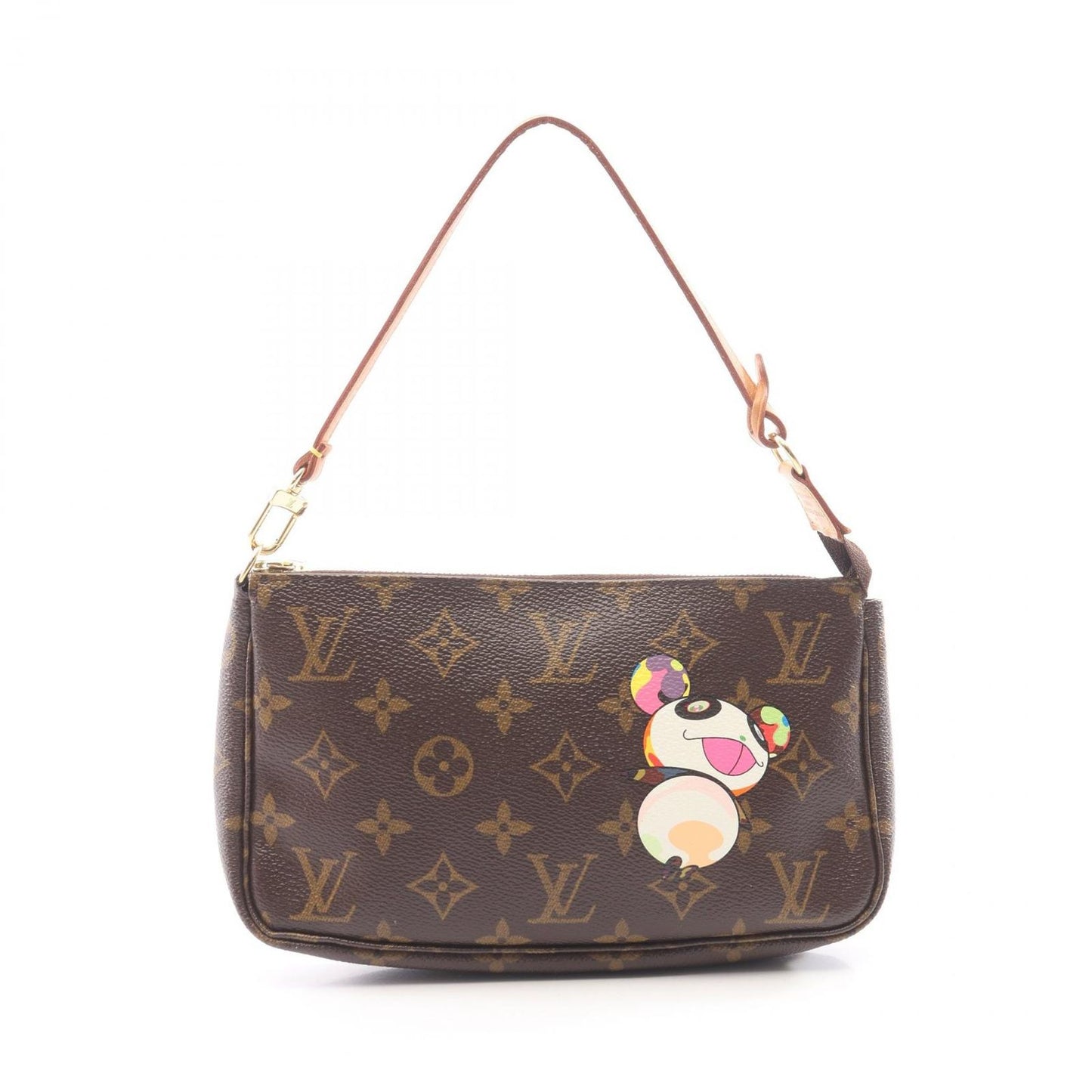 Louis Vuitton Handbag Pochette Soir Leather LV Xmt Pouch