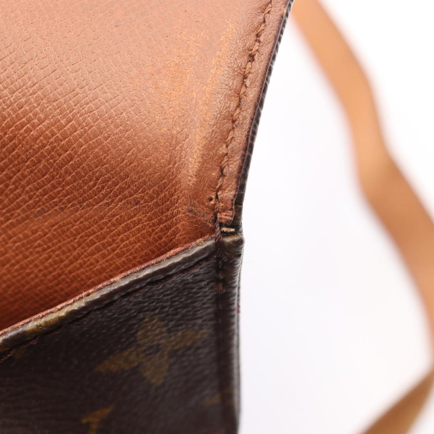 Louis Vuitton Shoulder Bag Cartouchiere GM Monogram Leather — view 7